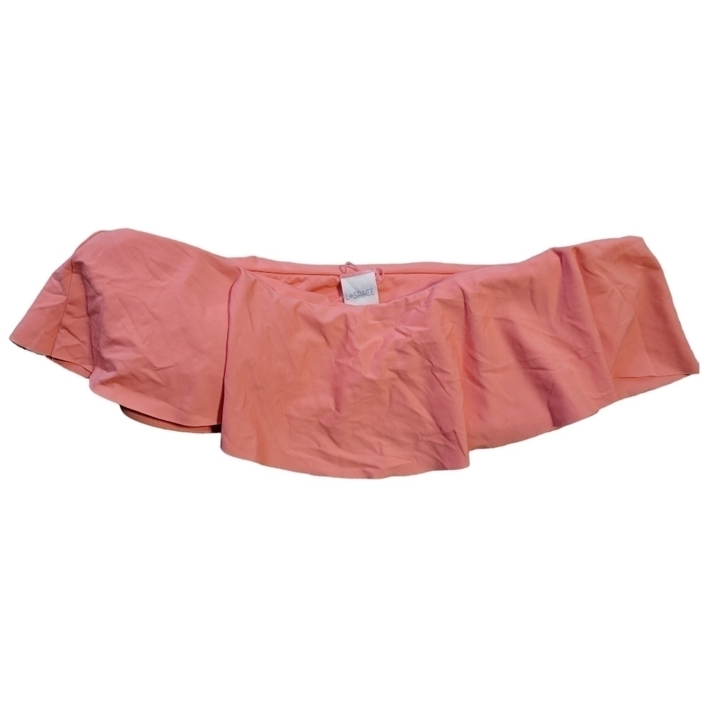 L*Space Lynn Tube Top in Neon Coral - Picture 9 of 12